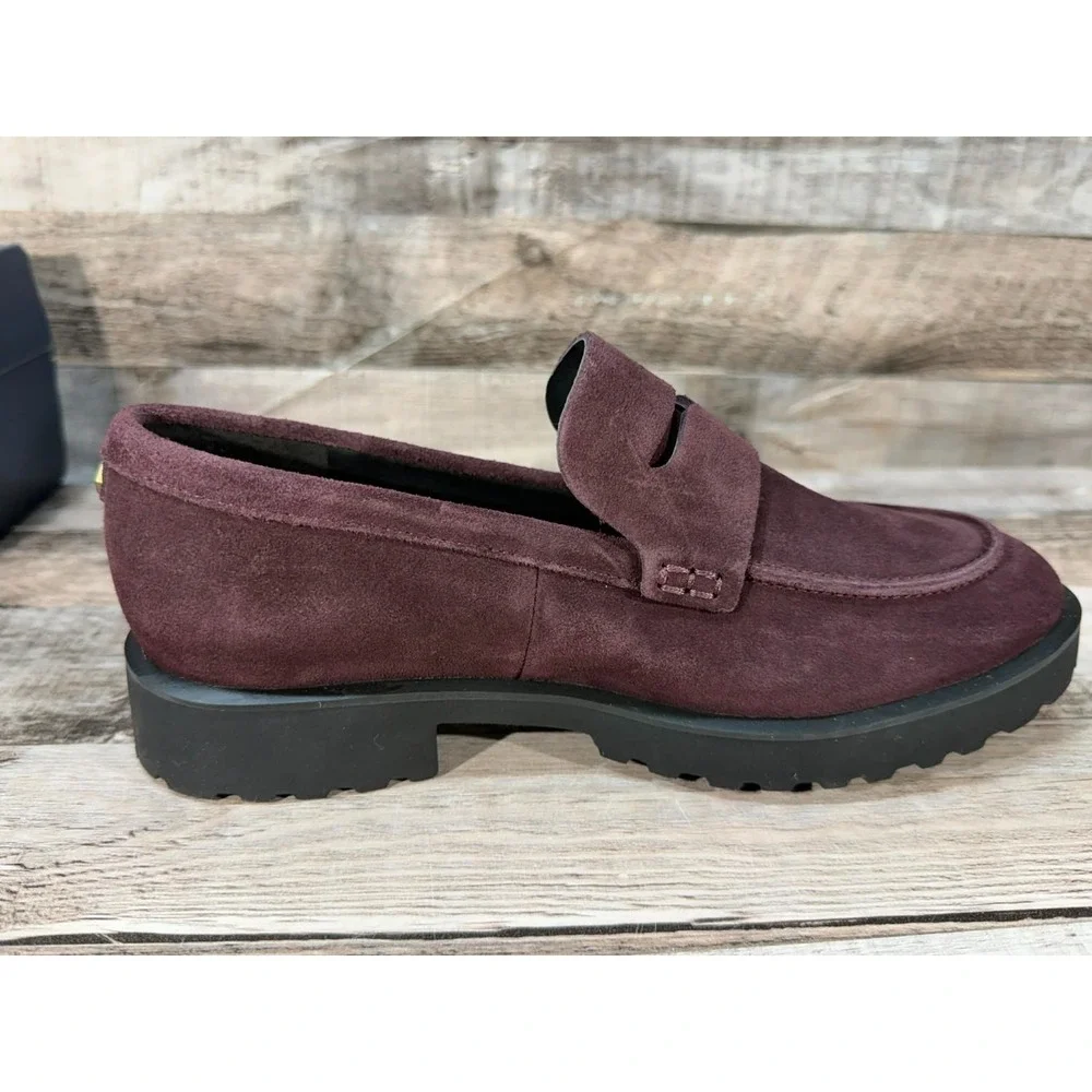 Cole Haan Geneva Loafer Women Shoes Pinot Suded W24295 Size 5.5‎ Brown